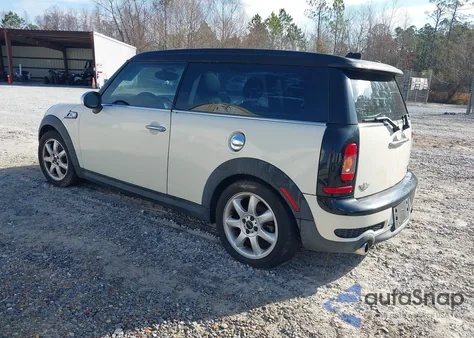 2010 Mini Cooper S Clubman z USA, uszkodzony, nr VIN WMWMM3C57ATP94569